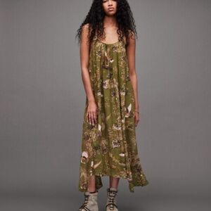 Allsaints Areena racerback Maxi Dress